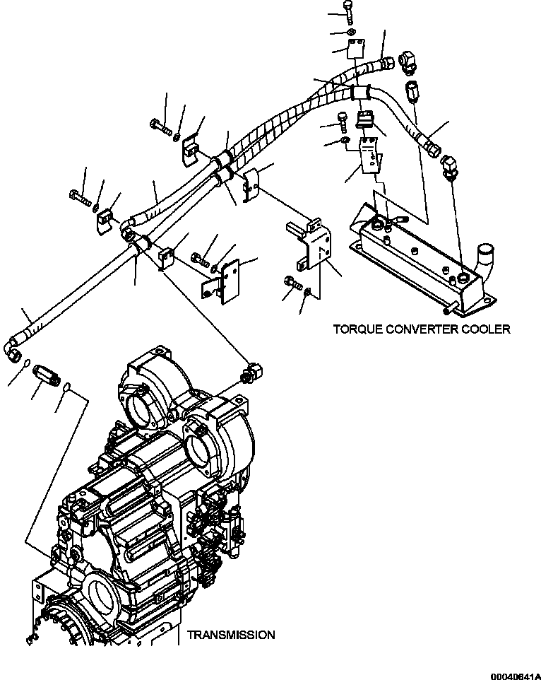Шланг 423-62-41861 KOMATSU