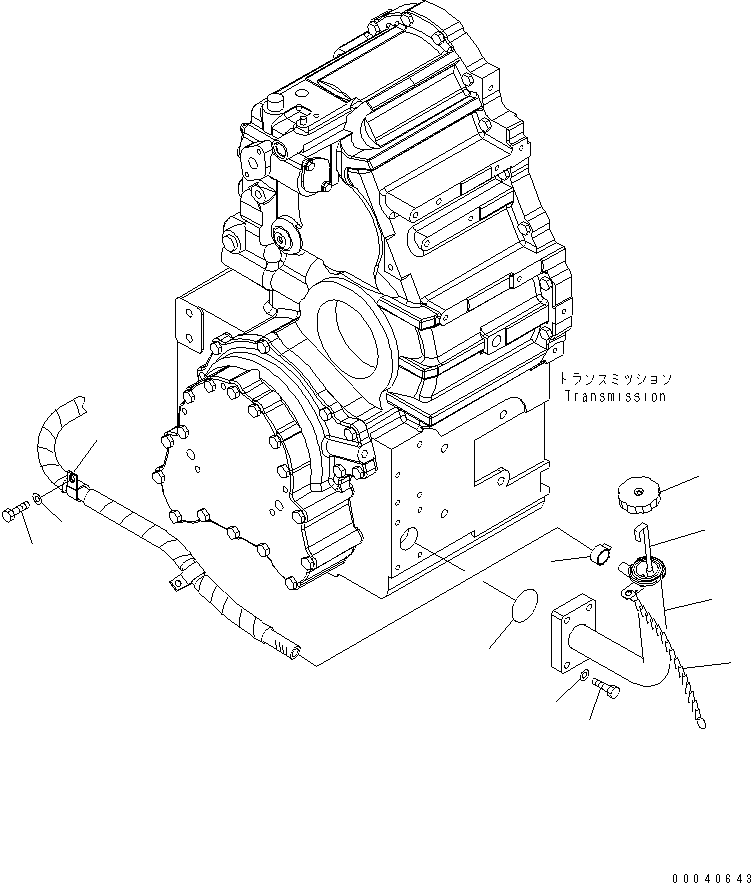 Tube, Filler 714-12-38510 KOMATSU