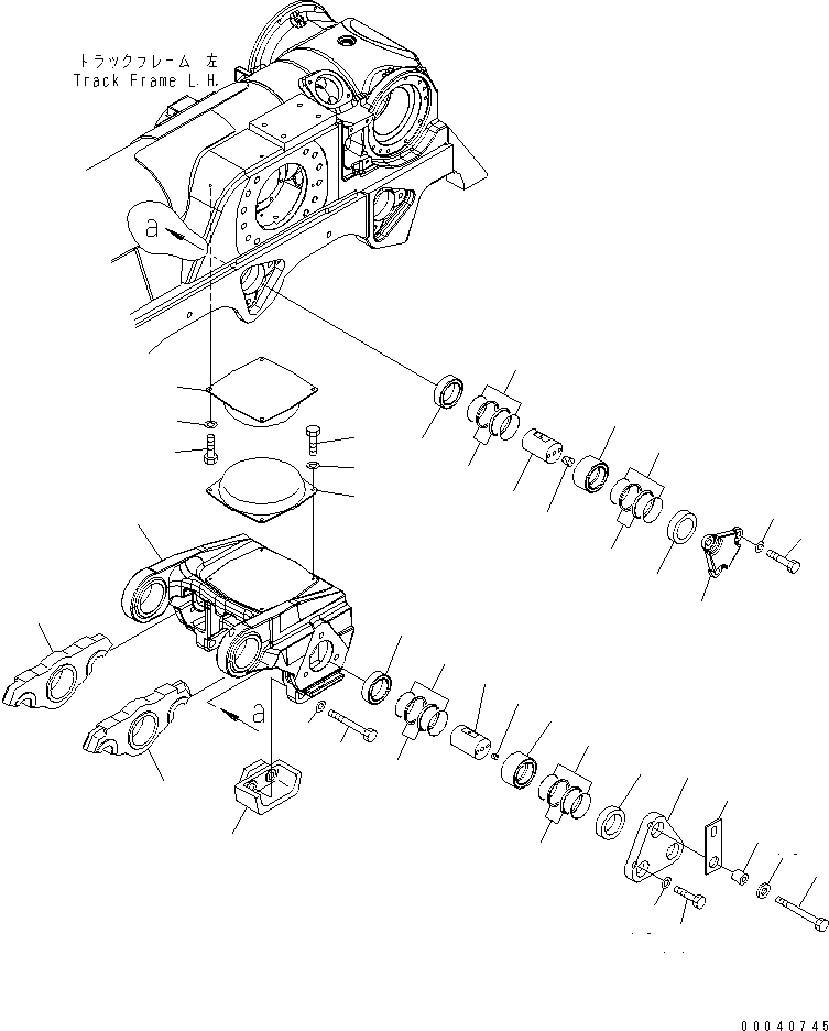 Пластина 198-30-69280 KOMATSU