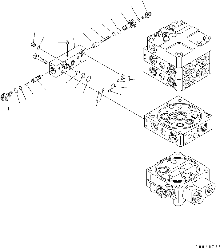 Блок 723-50-61430 KOMATSU