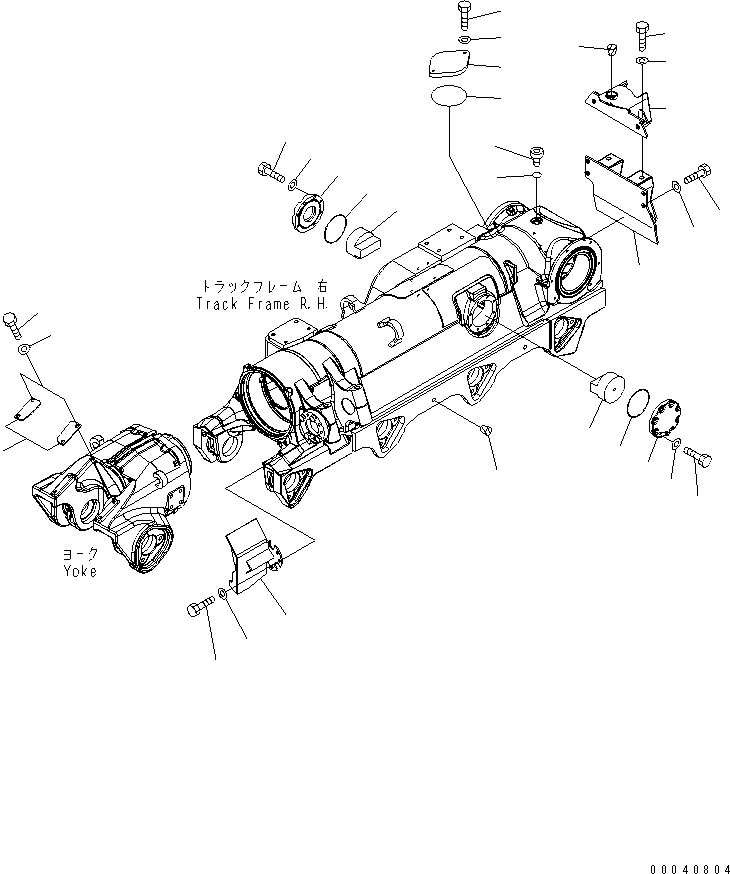 Крышка 198-30-69860 KOMATSU