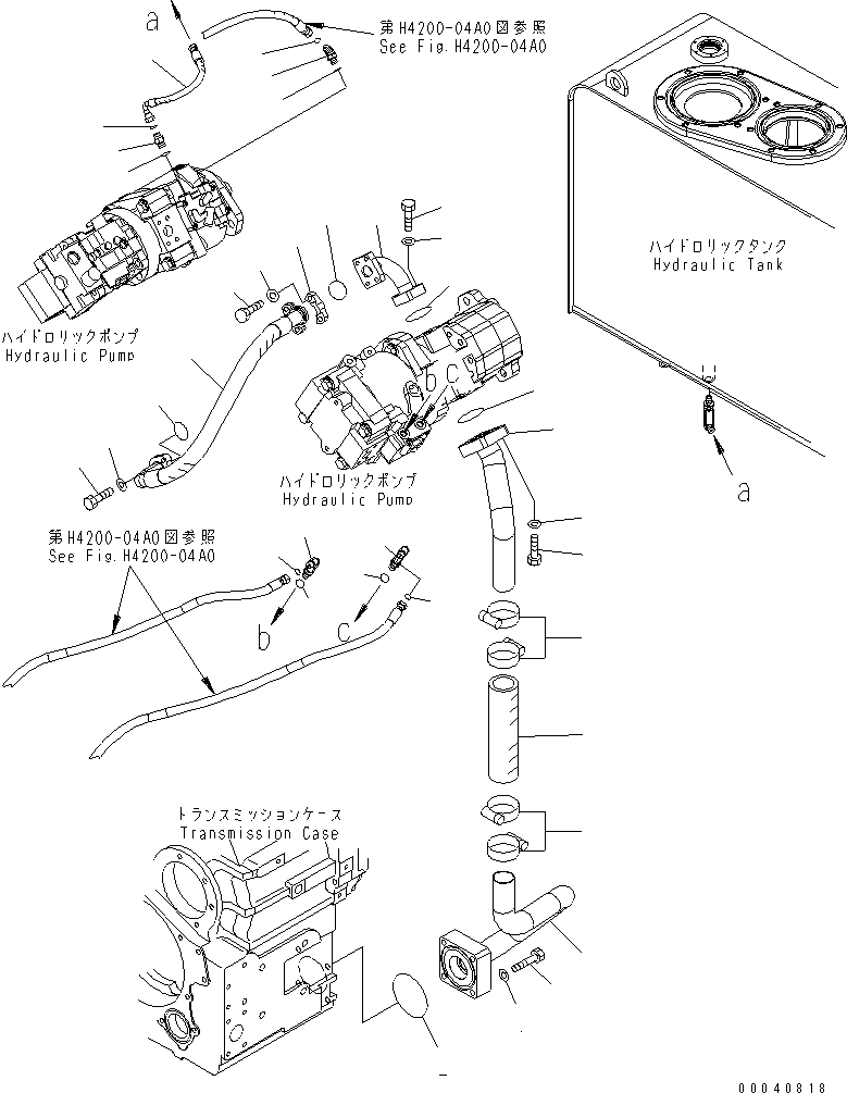 Трубка 423-62-41240 KOMATSU
