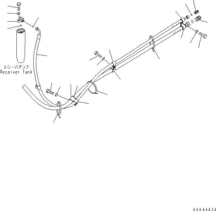 Шланг 198-911-6290 KOMATSU