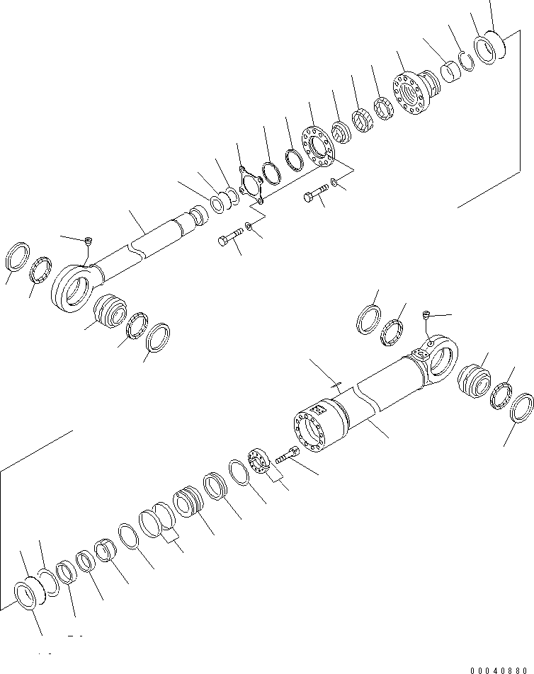 Стопорное кольцо 707-75-16110 KOMATSU
