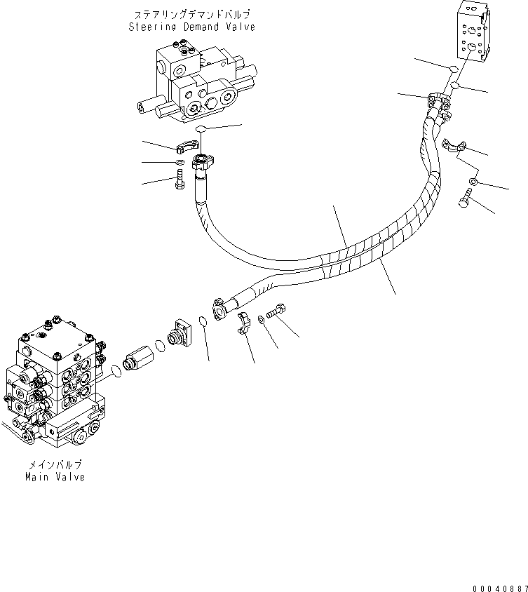 Шланг 423-62-41491 KOMATSU