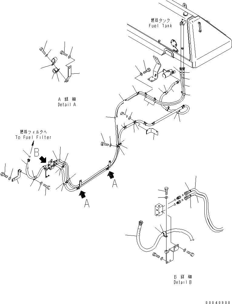 Шланг с торцевым уплотнением 02762-00549 KOMATSU