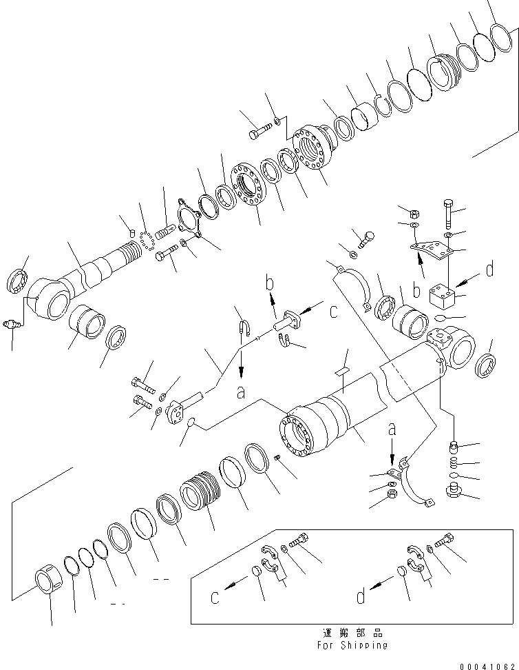 O-ring, (Kit : K17) 07000-55085 KOMATSU