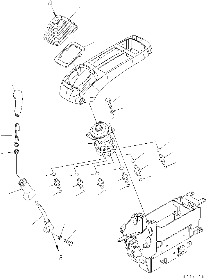 Пилотный клапан (702-16-06151) KOMATSU