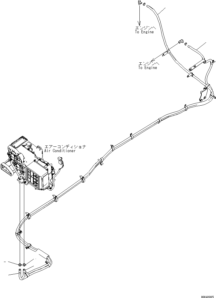 Шланг в сборе 209-979-4161 KOMATSU