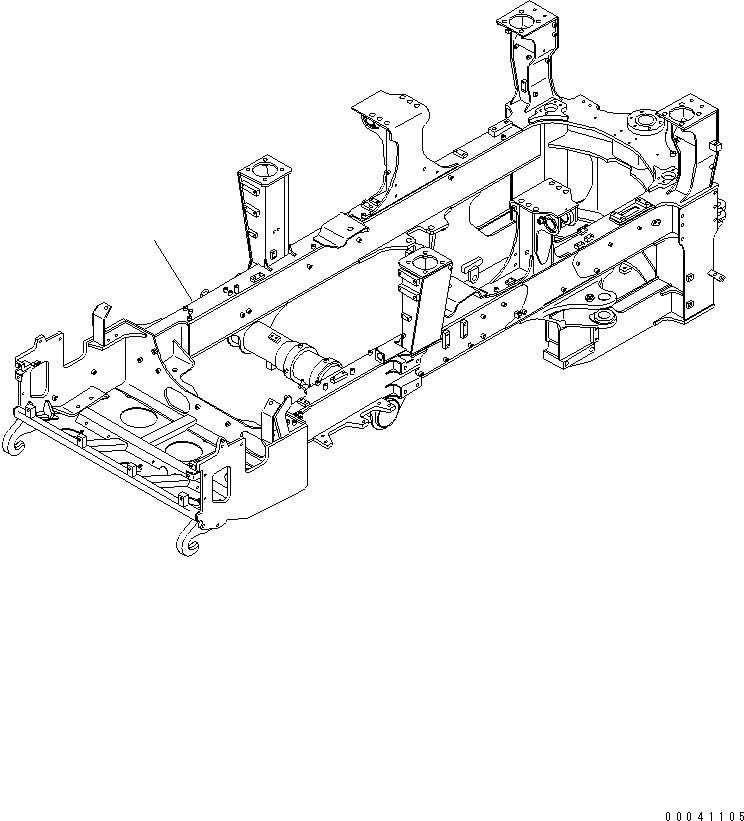 FRAME,FRONT 56B-46-11207 KOMATSU