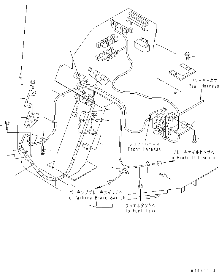 Жгут проводов 415-06-22122 KOMATSU