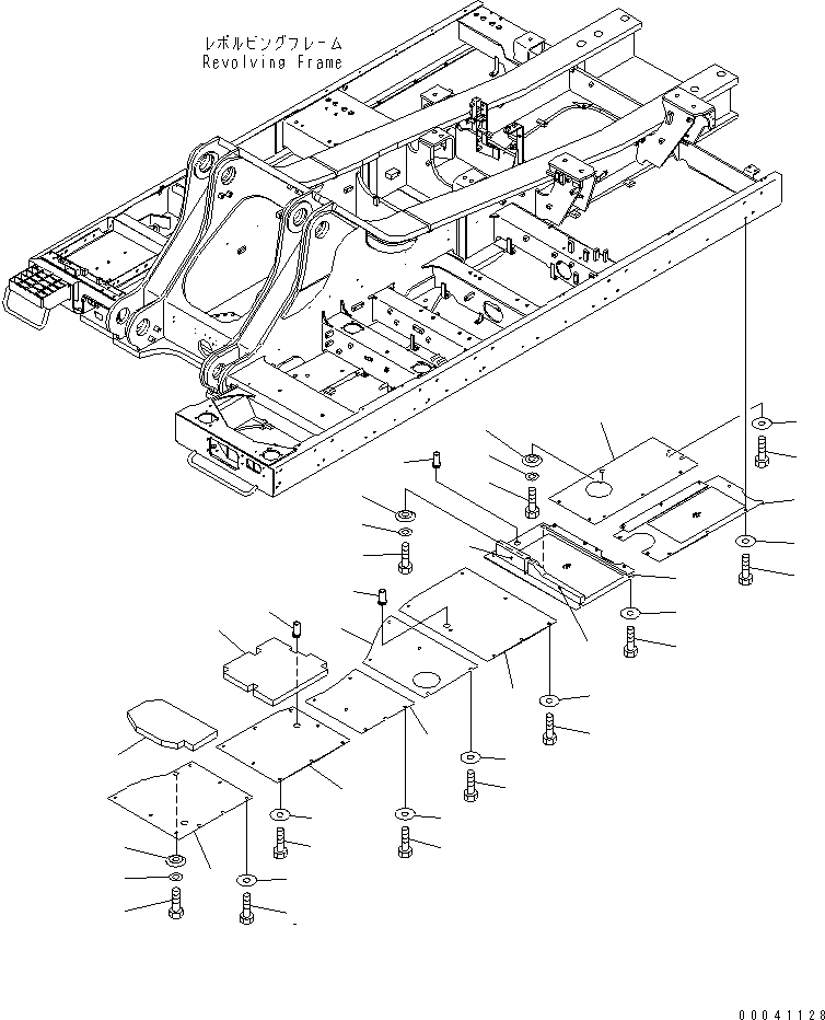 Лист 209-54-42590 KOMATSU