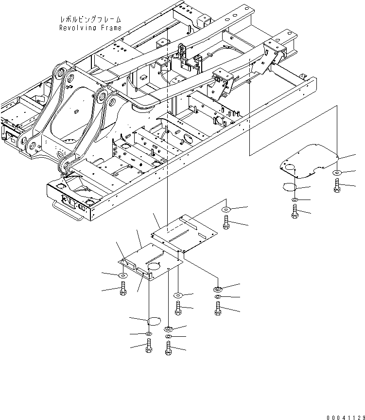 Крышка 209-54-41471 KOMATSU