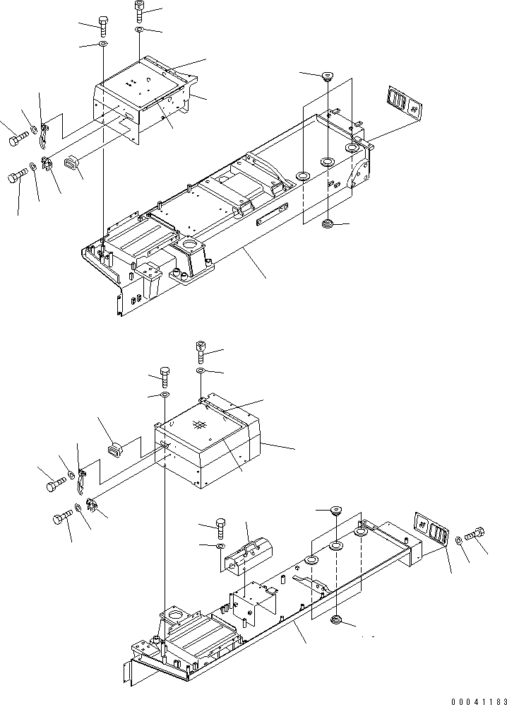 Крыло 198-54-78221 KOMATSU