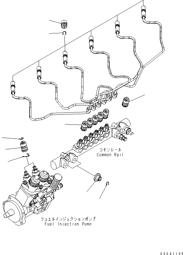 Зажим 6754-71-5750 KOMATSU