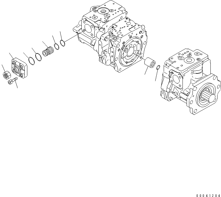 Муфта (\7\708-2G-12130) KOMATSU