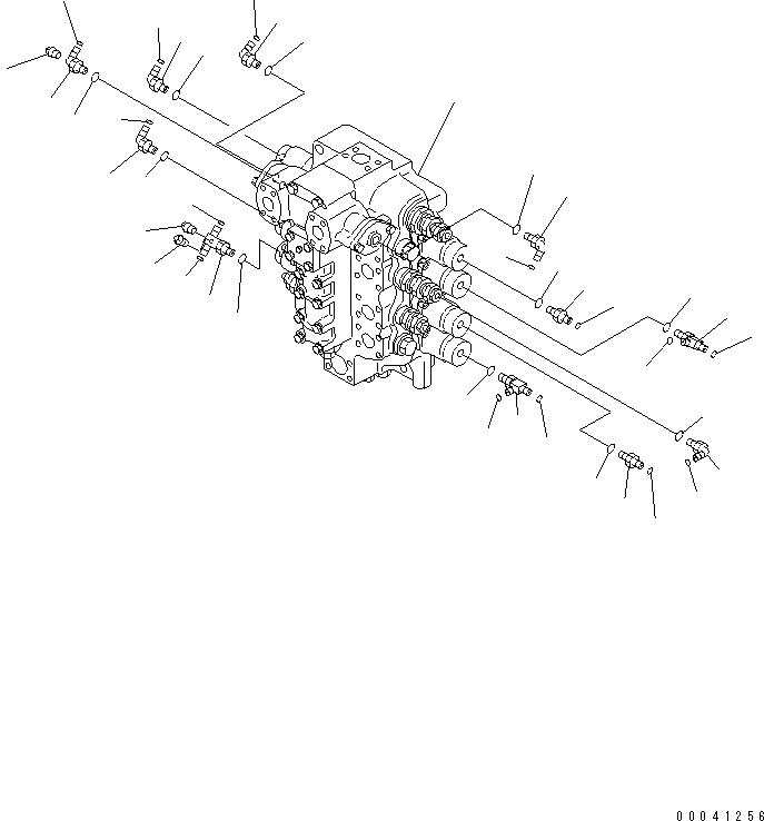 Тройник 209-62-42980 KOMATSU