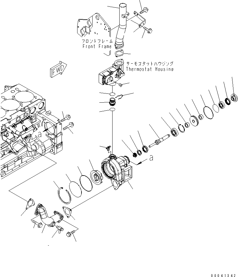 Прокладка 6217-61-6340 KOMATSU