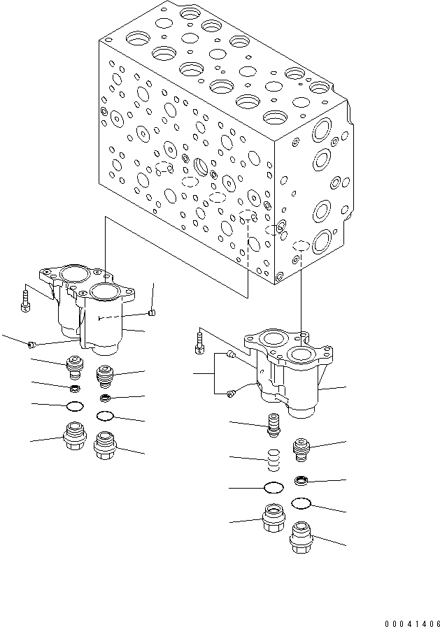 Клапан в сборе (723-47-24302) KOMATSU