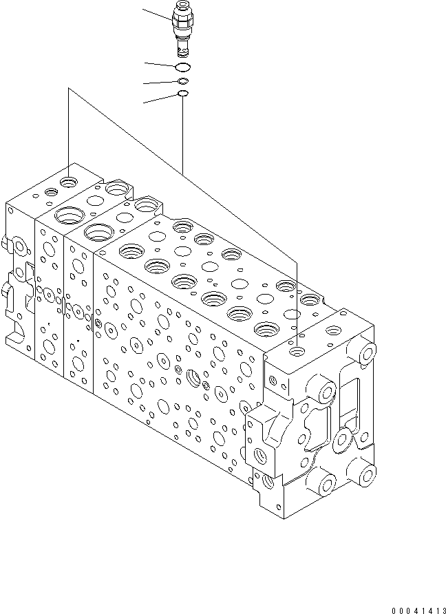 Предохранительный клапан 723-40-94501 KOMATSU