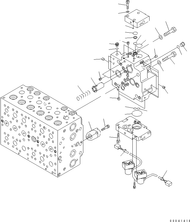 Клапан в сборе (723-40-72100) KOMATSU