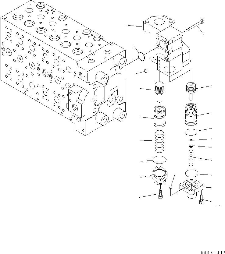 Клапан в сборе 723-40-87601 KOMATSU