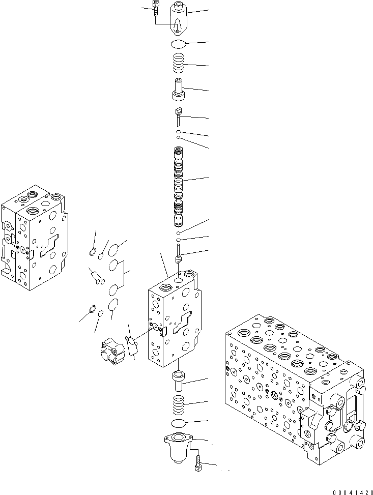 Клапан управления в сборе 723-48-24900 KOMATSU