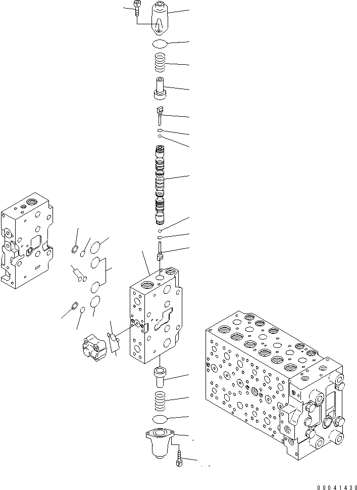 Управляющий клапан 723-47-29403 KOMATSU