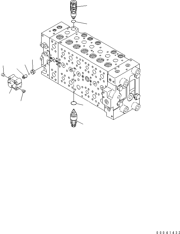 Клапан управления в сборе 723-47-28801 KOMATSU