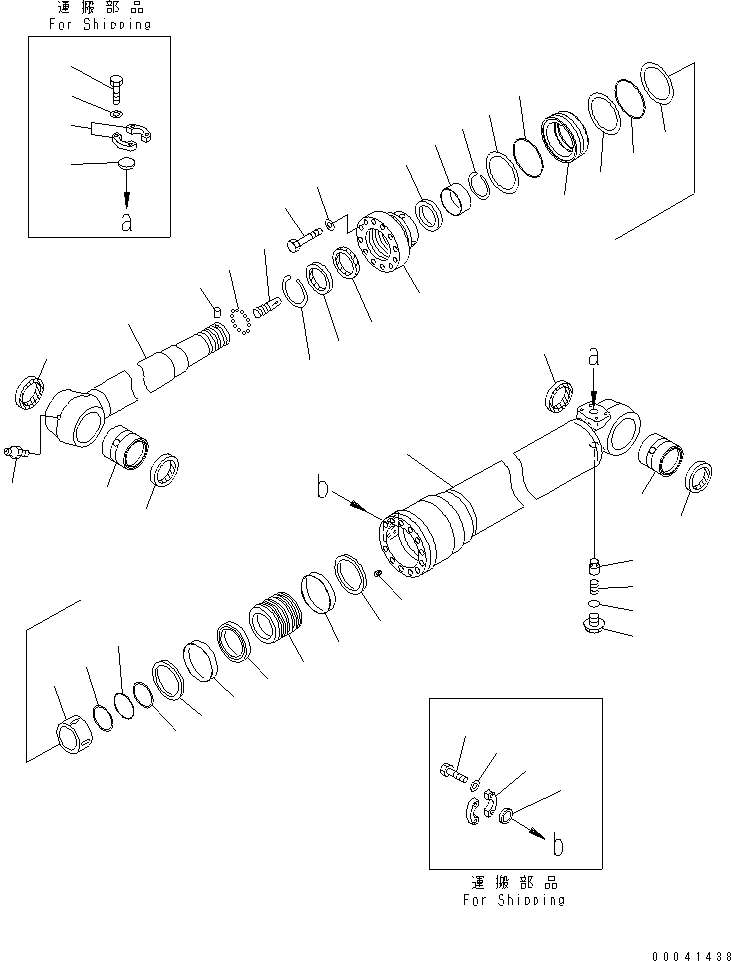 Плунжер 707-71-71070 KOMATSU