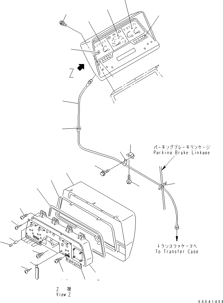 Кабель 08603-40023 KOMATSU