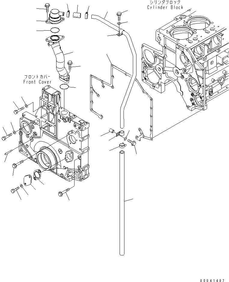 Шланг 07286-02690 KOMATSU