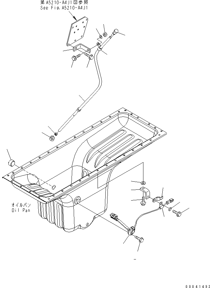 Gauge, Oil Level 6261-21-5370 KOMATSU