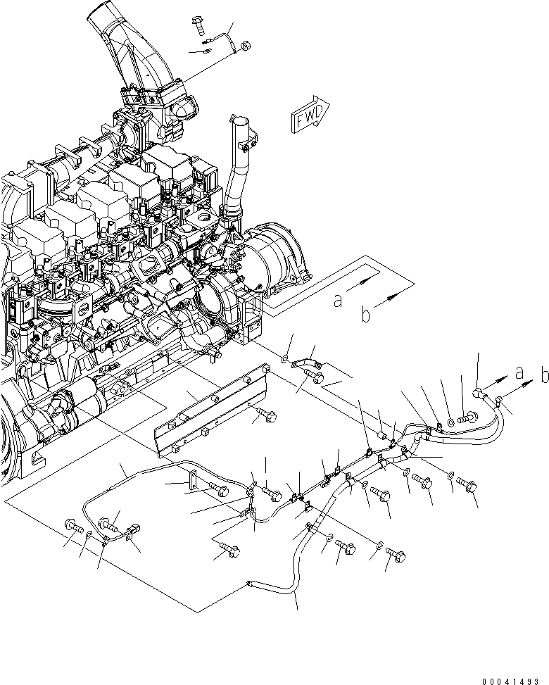 Жгут проводов 6261-81-8241 KOMATSU