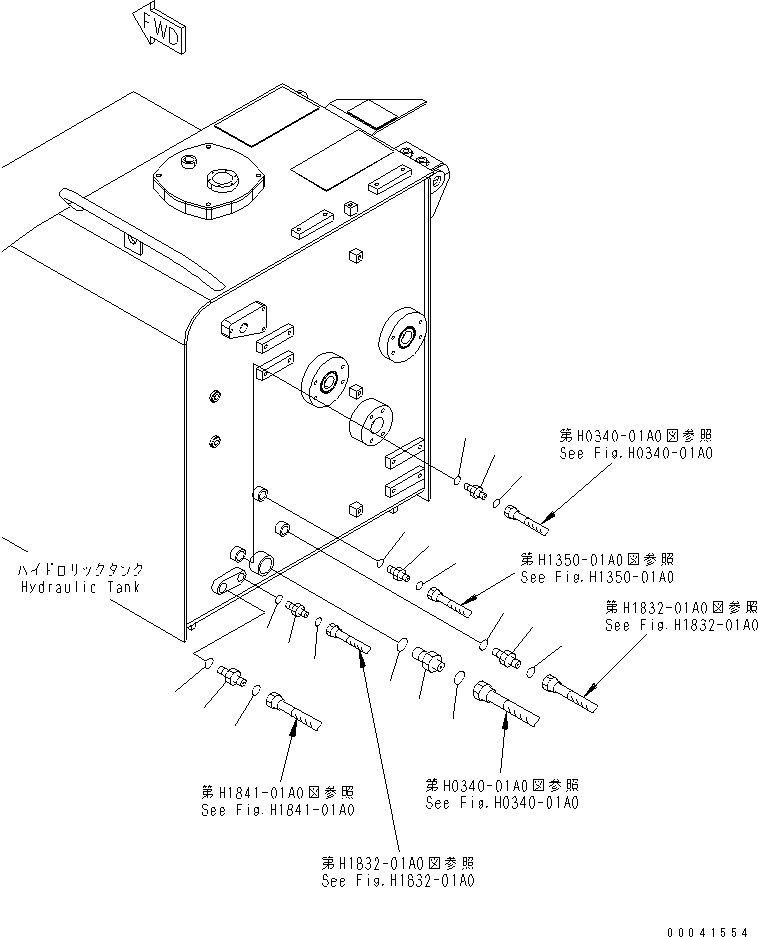 Уплотнительное кольцо круглого сечения 07002-64234 KOMATSU