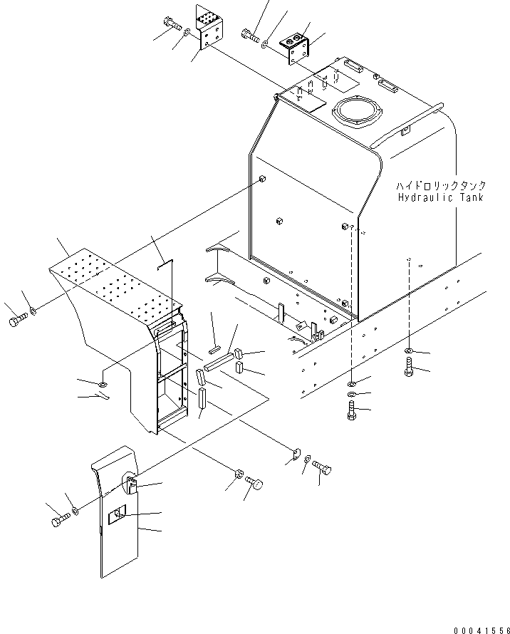 Корпус 209-54-43310 KOMATSU
