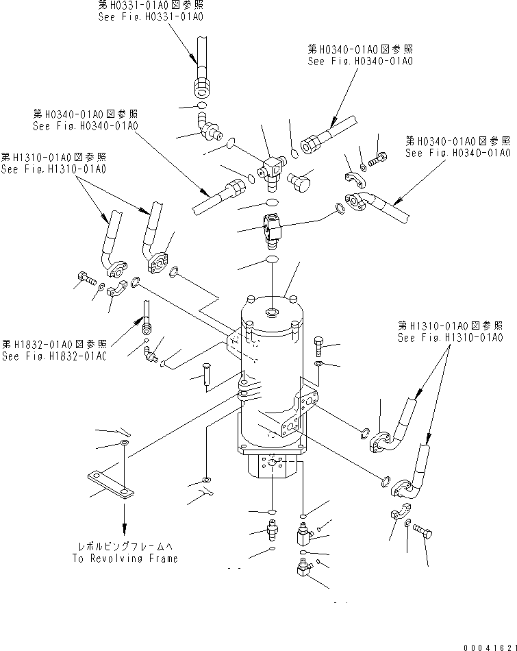 Поворотное соединение в сборе (703-11-00111) KOMATSU