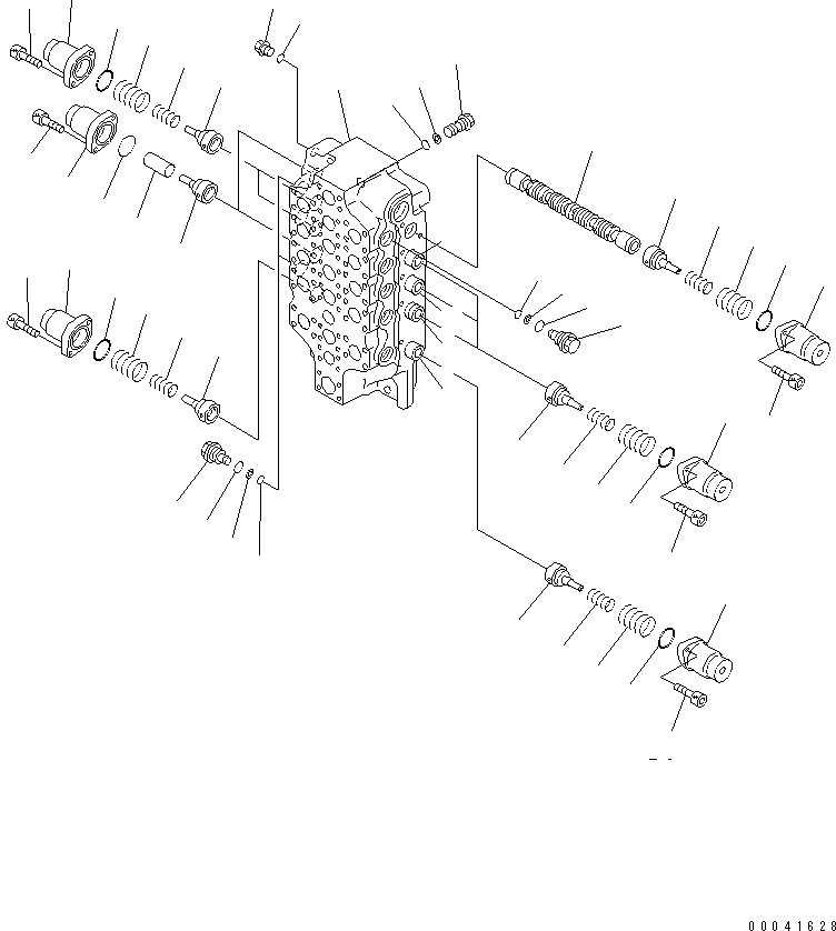 Управляющий клапан 709-15-94200 KOMATSU