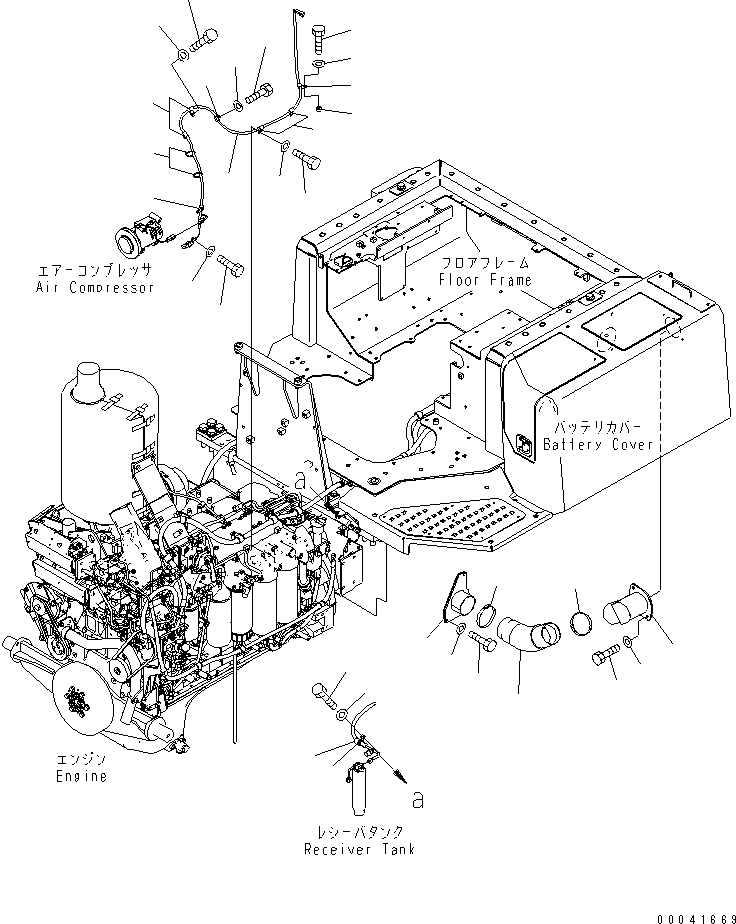 Жгут проводов 17A-06-41361 KOMATSU