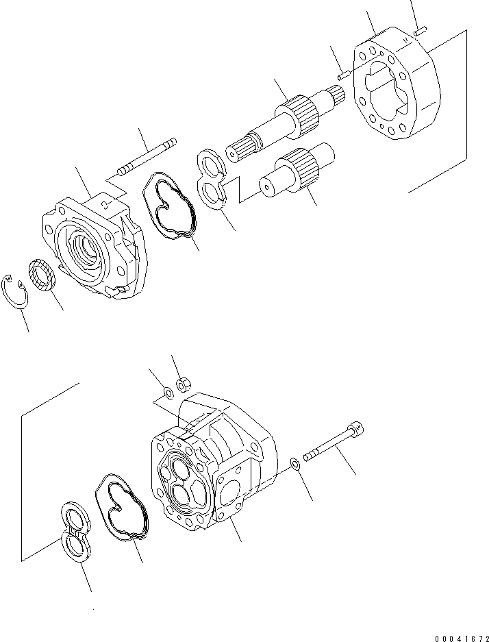 Pump Assembly, SDL 80 705-94-01070 KOMATSU