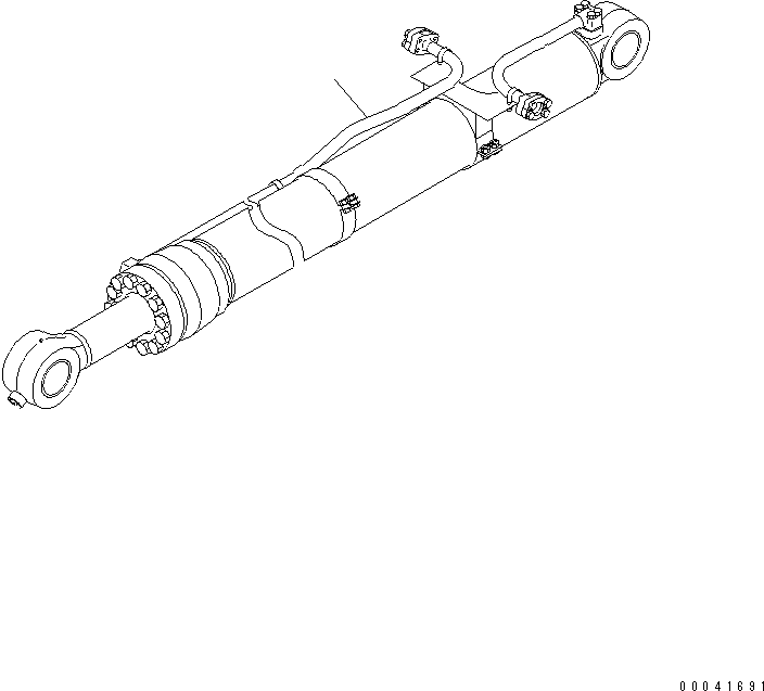 Группа цилиндра (\8\707-01-XP290) KOMATSU