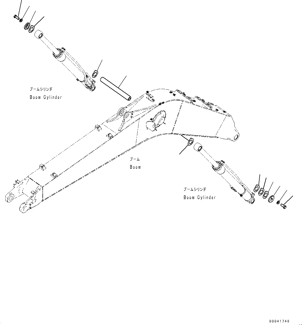 Распорка 2.0мм 206-70-71531 KOMATSU