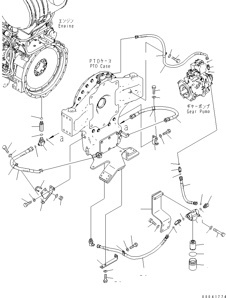 Шланг 02771-00409 KOMATSU
