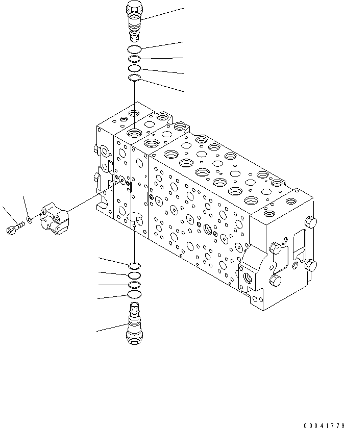 Клапан в сборе 723-46-42100 KOMATSU