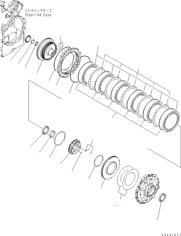 Steering Assembly 17A-22-41002 KOMATSU