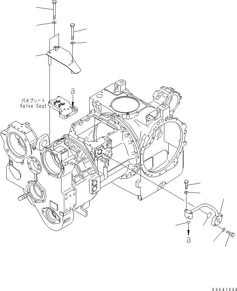 Крышка 17A-13-46140 KOMATSU