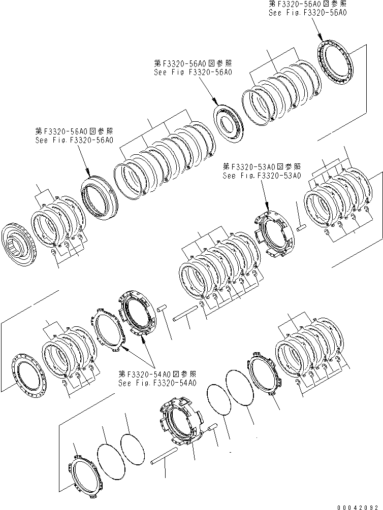 Уплотнительное кольцо 562-15-19330 KOMATSU