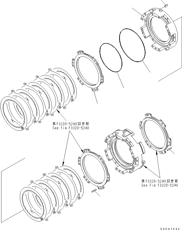 Housing, Reverse 566-15-81141 KOMATSU
