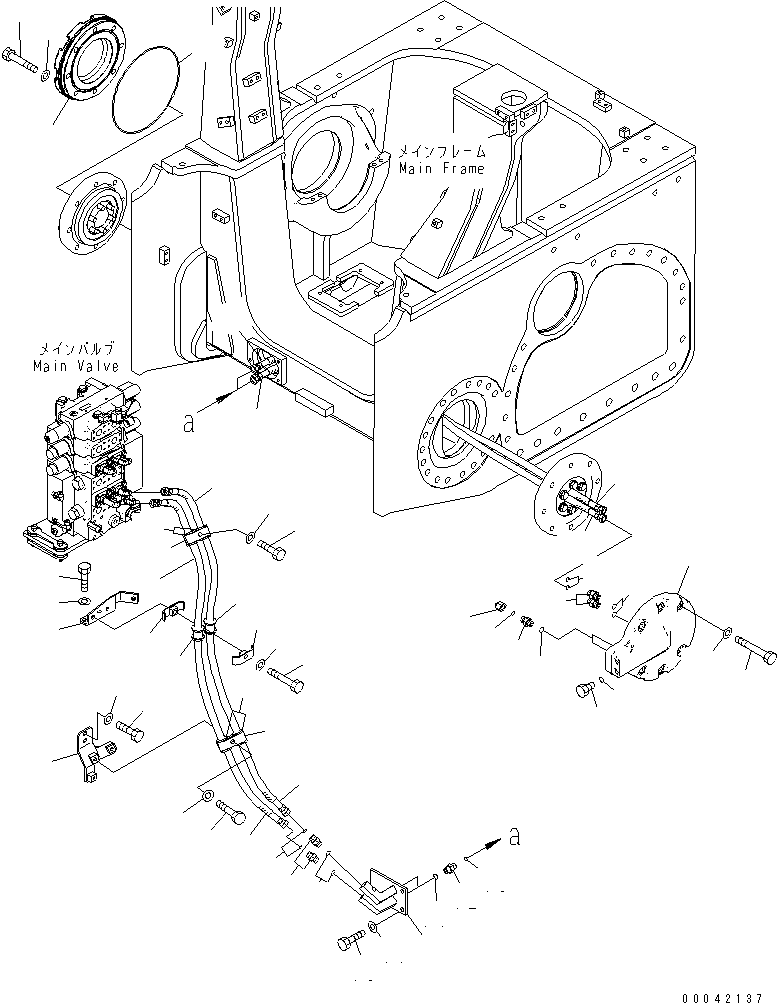Крышка 17A-50-41171 KOMATSU