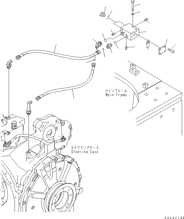 Корпус 17A-79-41310 KOMATSU